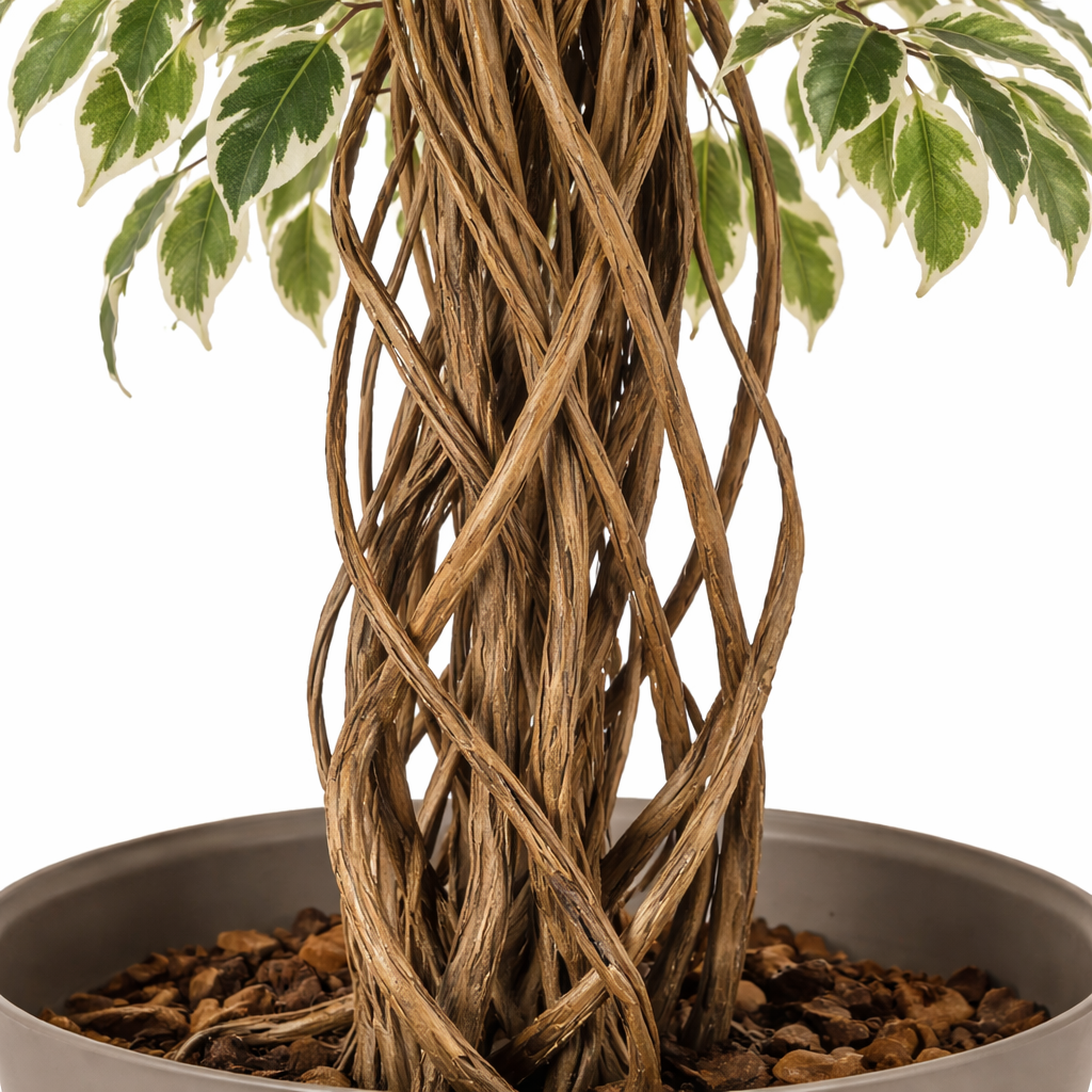 Ficus artificiel panaché