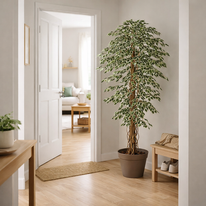 Ficus artificiel panaché